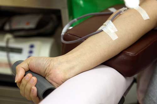 A Blood Drive for the Troops