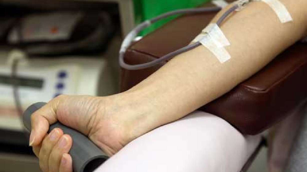 A Blood Drive for the Troops