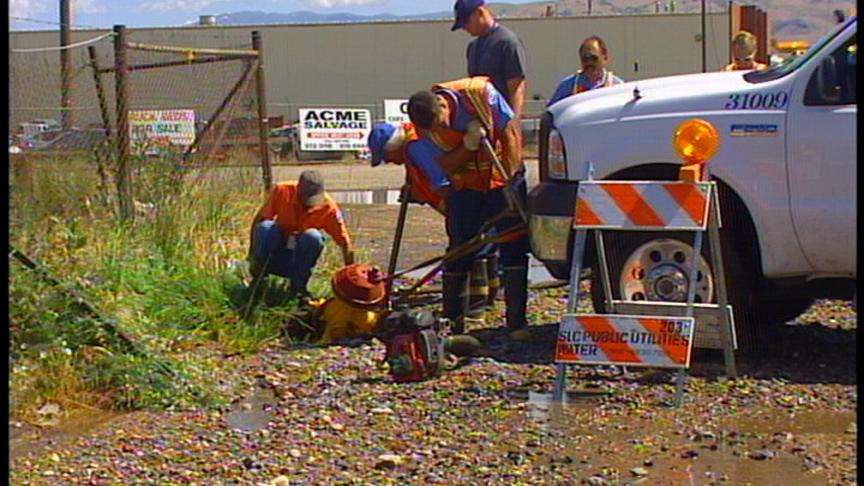 Water Main Break Forces Firefighters to Turn Off Water Part of Morning
