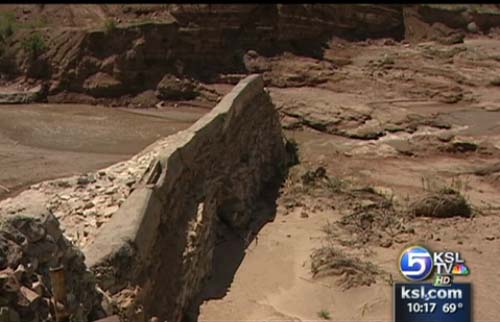 Broken Dam Putting Strain on Hanksville Farmers