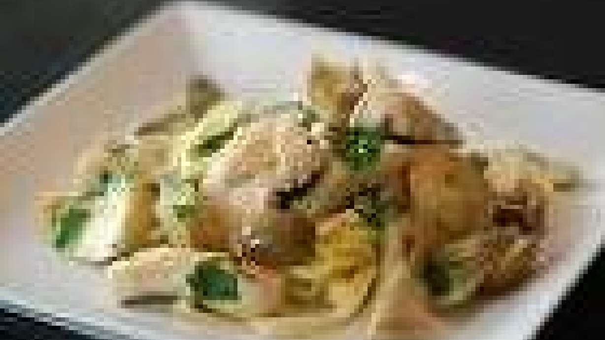 Chicken and artichokes in the crock pot