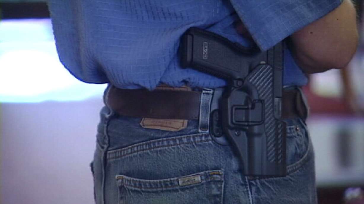 Utah Senate OKs bill to rebuff federal gun laws