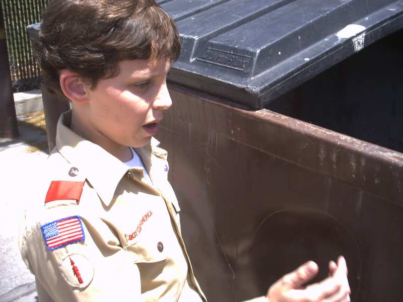 Boy Scout Saves Another Boy Who Was Trapped in a Fire