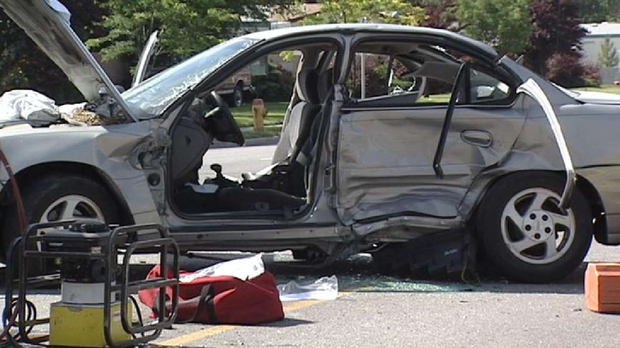 Crash Sends Elderly Couple to the Hospital