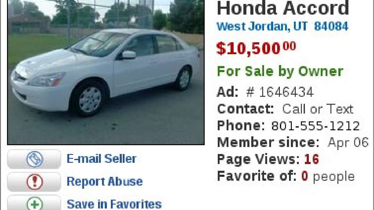 KSL Cars: For Sale by Owner Changes