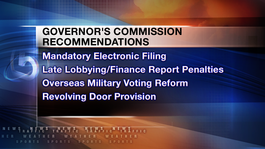 Commission issues recommendations for reform