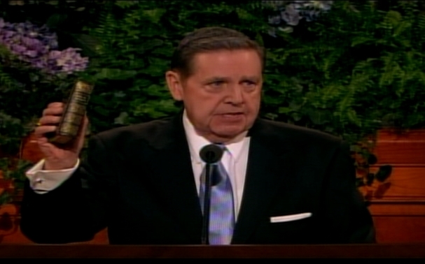 Elder Jeffrey R. Holland speaks of The Book of Mormon.