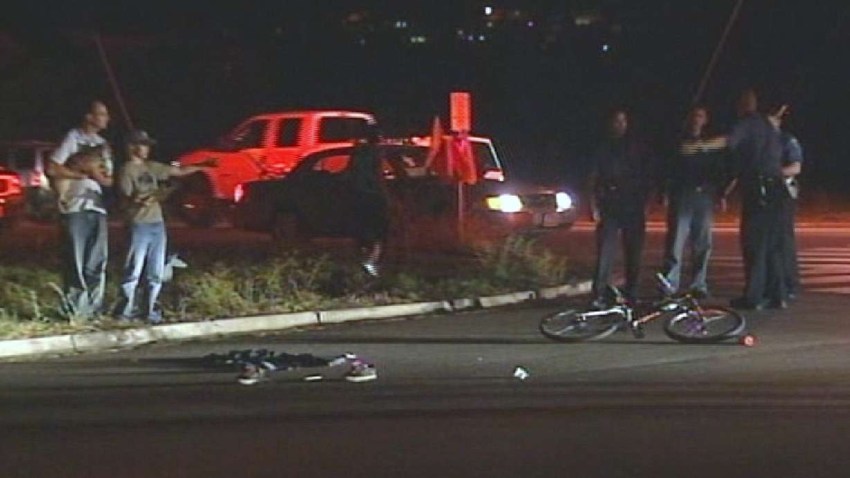 Boy struck by car passes away