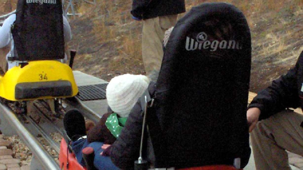 Rider injured on Park City Alpine Coaster