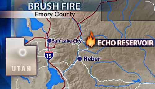 Several Fires Burning in Utah