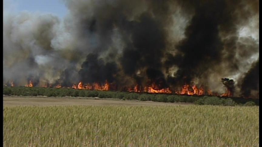 Authorities Trying to Put Out Brush Fire in Utah County