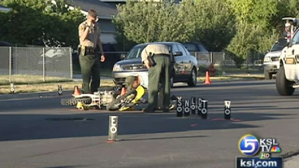 Motorcyle Rider in Critical Condition After Colliding With Car