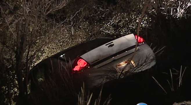 Stolen car plunges off road in Little Cottonwood Canyon