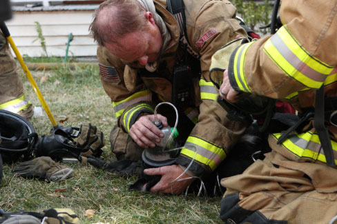 SLC firefighters use K-9 oxygen mask to save dog