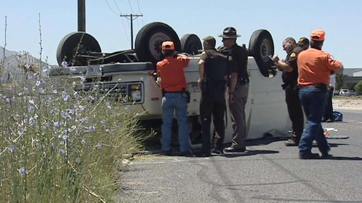 Children Hospitalized Following Van Rollover