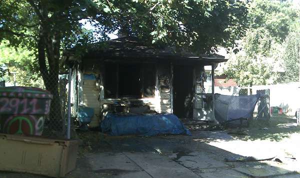 Man, dog injured in Ogden house fire