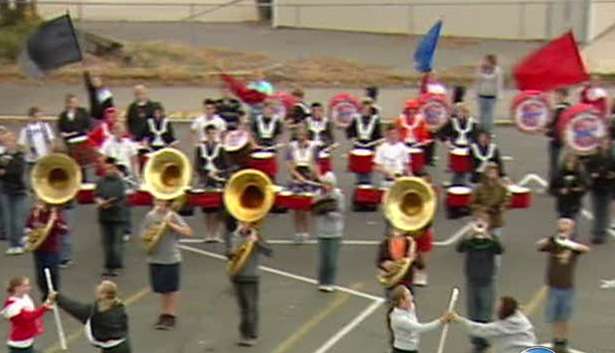 File image of American Fork High School Marching Band.