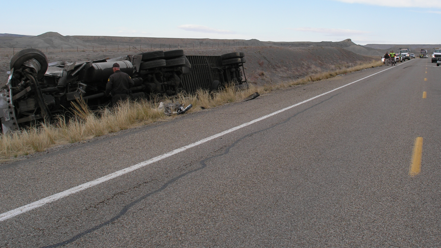 Man killed in accident while trying to pass another vehicle