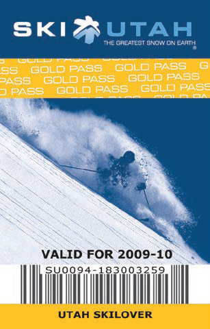 Ski Utah Gold Passes offer skiing anytime, anywhere