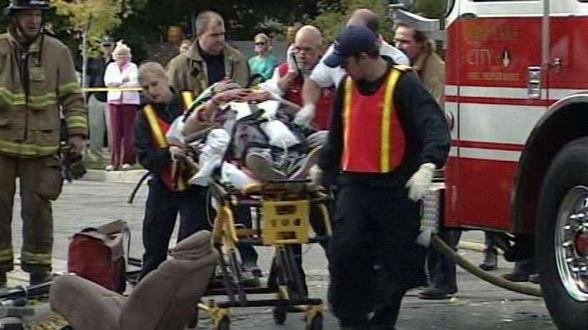 Man critically injured when accident causes SUV to roll