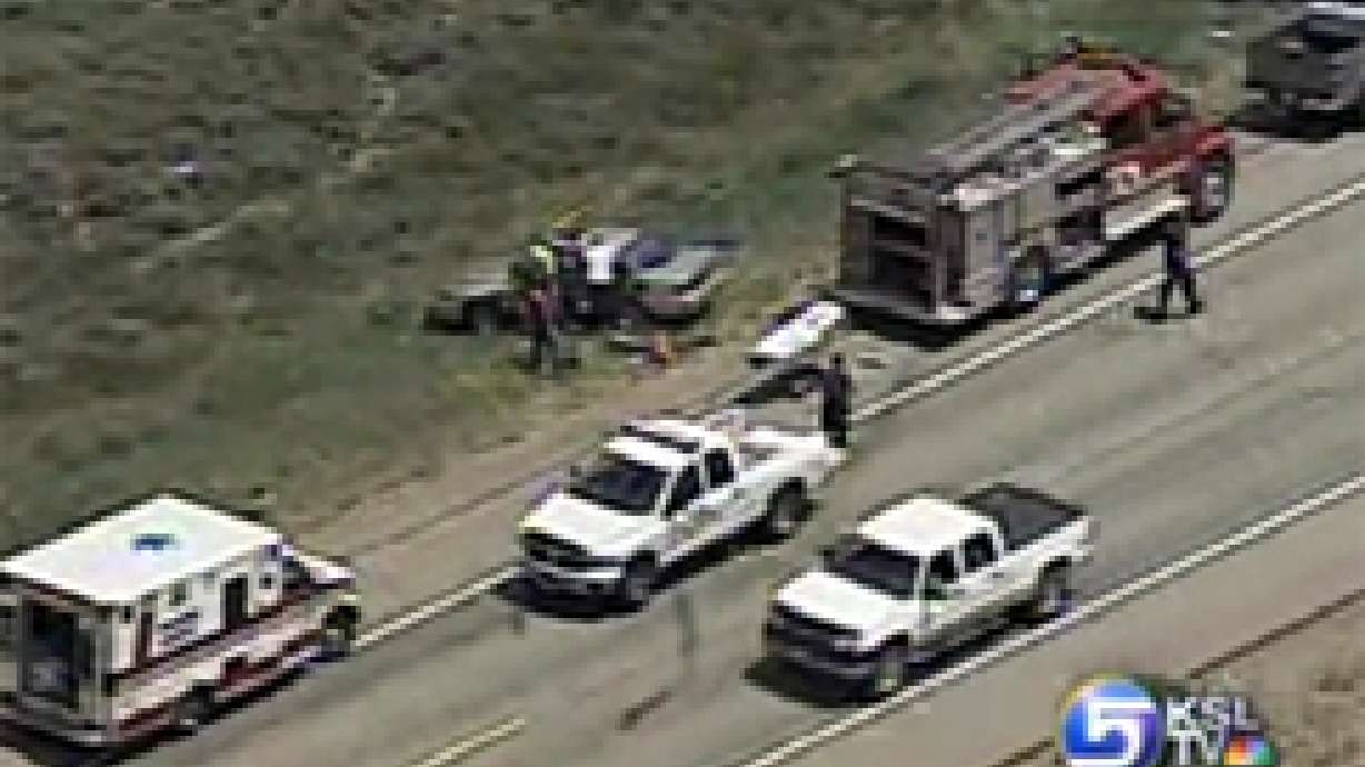 Motorist Dies in Wreck Near Strawberry Reservoir