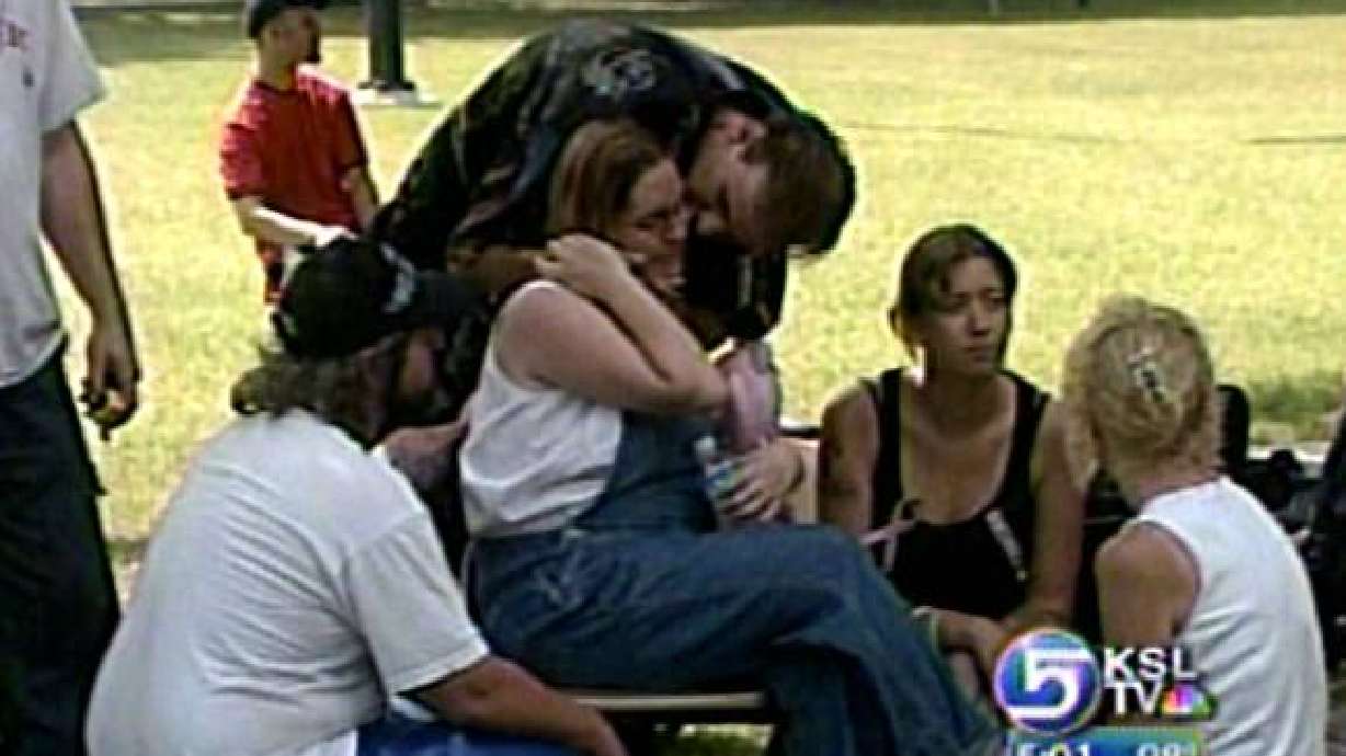 Family of Missing Girl Leaning on Friends