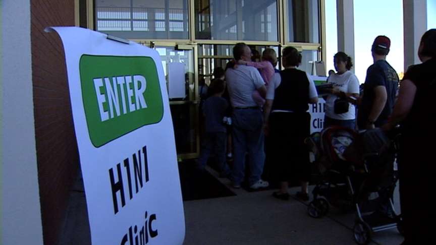 Mass H1N1 vaccination clinic serves thousands in Davis County
