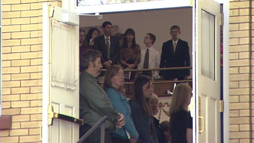 High school band teacher laid to rest