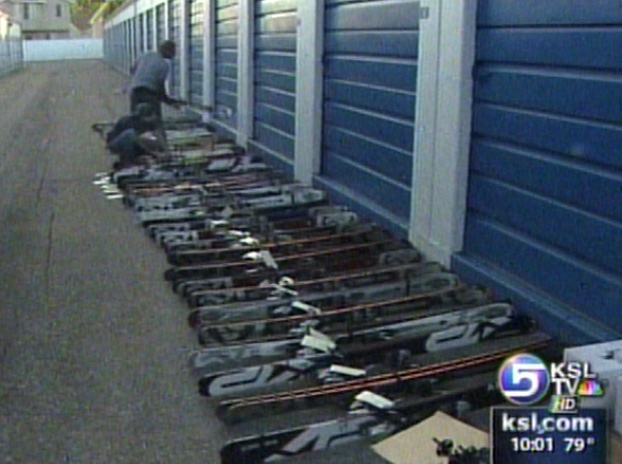 Stash of Stolen Skis Found in Storage Unit