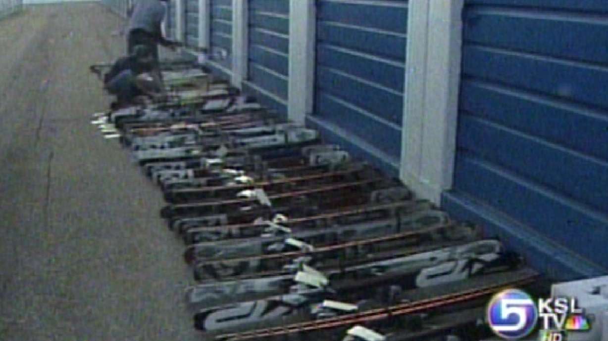 Stash of Stolen Skis Found in Storage Unit