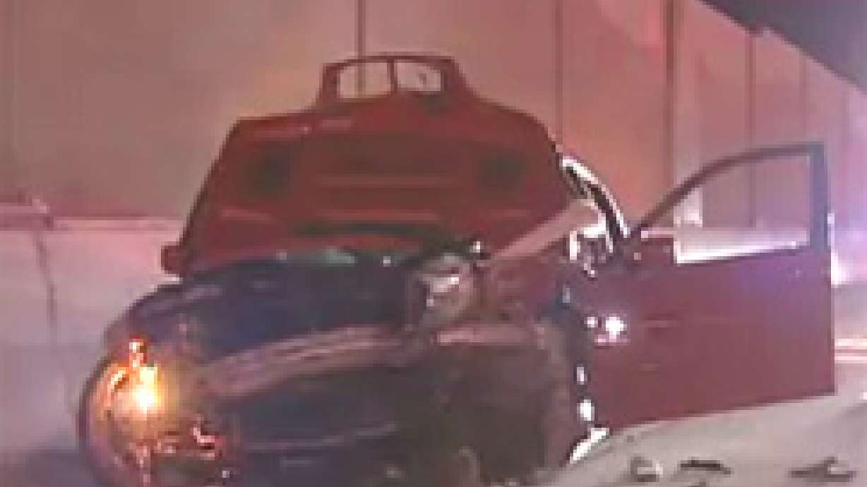 Motorist Injured in High-Speed Crash