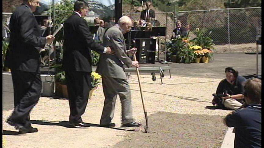 The Gordon B. Hinckley Alumni and Visitors Center is Finished