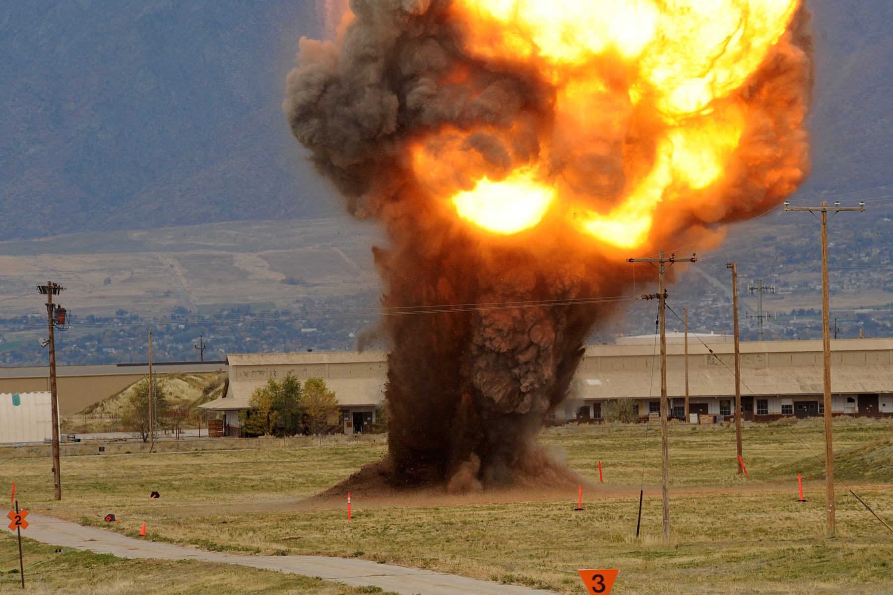 Jettisoned bomb destroyed at Utah's Hill AFB