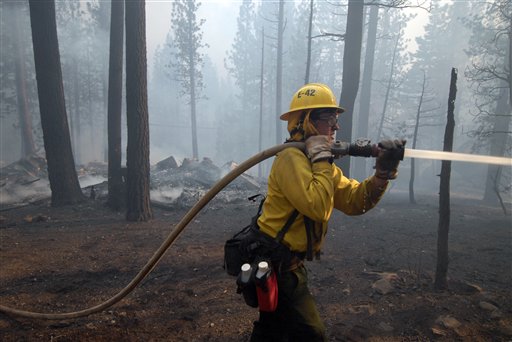 California Wildfire Exhausts Many Resources
