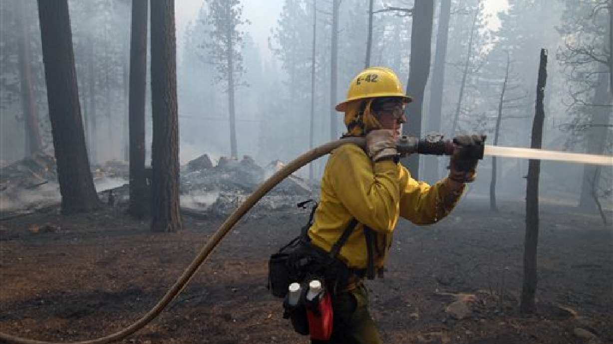 California Wildfire Exhausts Many Resources