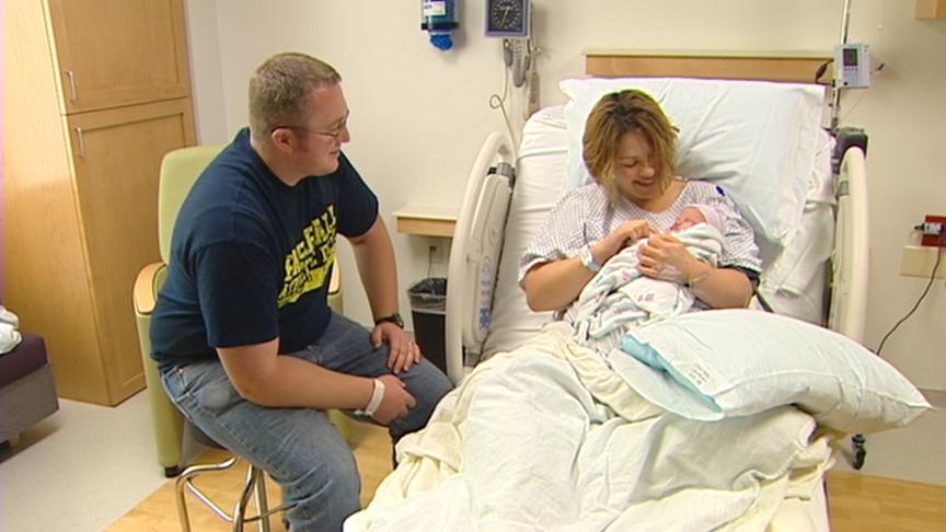 Steve, Michelle and Kennedy Meyer
