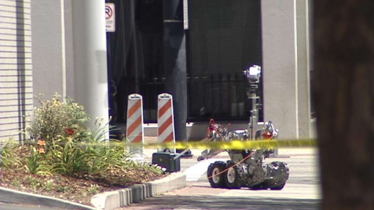 Bomb Squad Called to Investigate Mysterious Green Suitcase