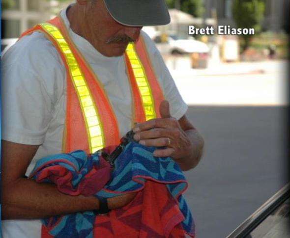 Bird Rescued from Downtown Salt Lake at Just the Right Moment
