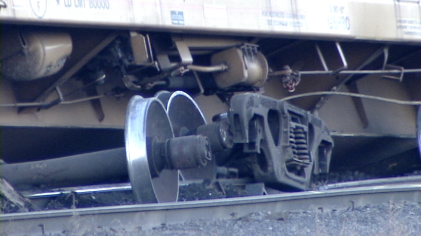 Train derails in Salt Lake City