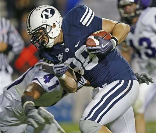 BYU TE Andrew George signed a free agent deal with the Carolina Panthers.