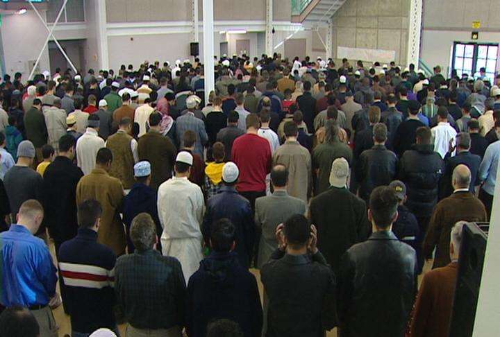 Utah Muslims gather in Utah Mosque to worship on the faith's holy day