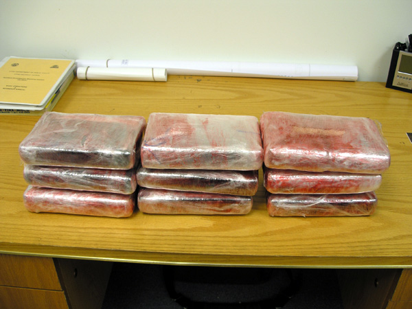 Troopers find 9 kilos of cocaine during traffic stop