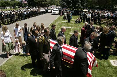 Funeral Held for Fallen Officer