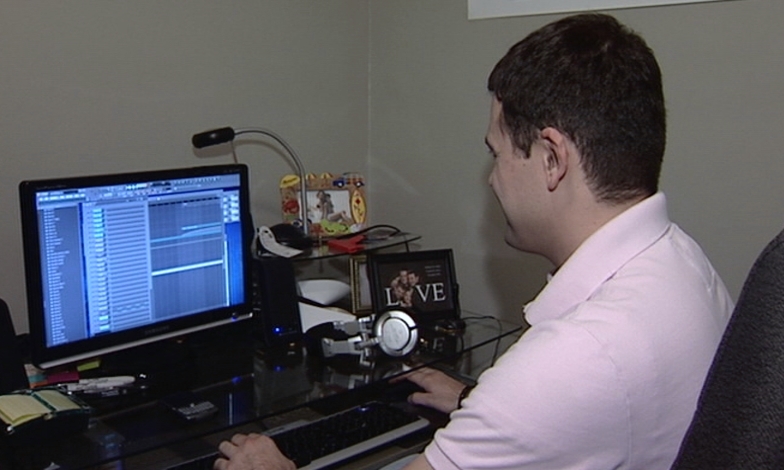 Garrett Young has picked up experience and paid the bills by working a series of temporary jobs