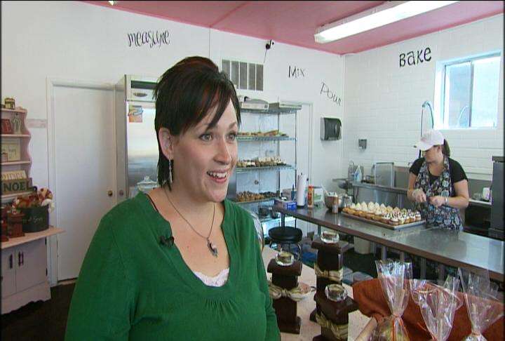 Amberlynn Rasmussen, owner of Cutsie Cakes