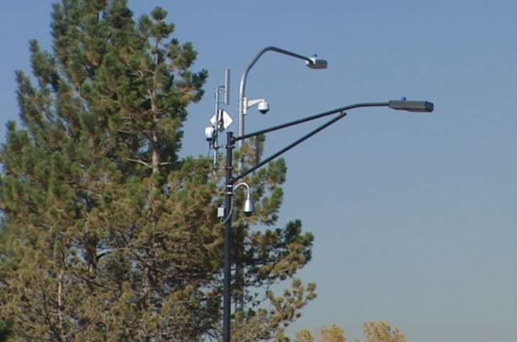 The cameras are installed in high-traffic locations around the city of Sandy