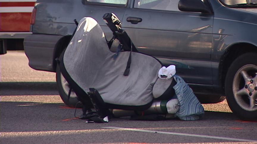 Woman in Wheelchair Hit While Crossing State Street