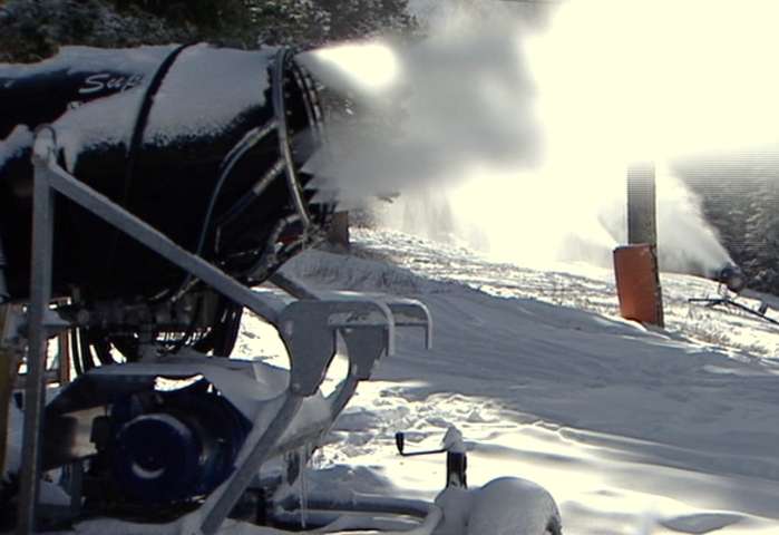 Skiers can't wait for real snow