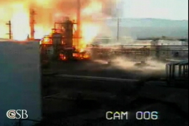 Refinery, safety board ask mistakenly released video not be aired
