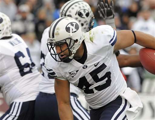 BYU running back Harvey Unga